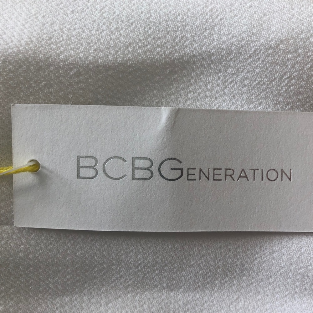 BCBG White Mini Dress - Picture 6 of 9